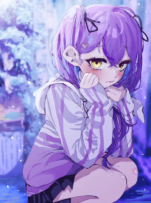 #るなぱれっと  #イラスト月明かり。 