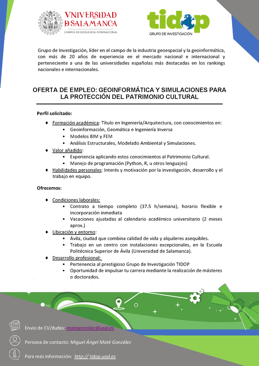Grupo de investigación TIDOP tweet media