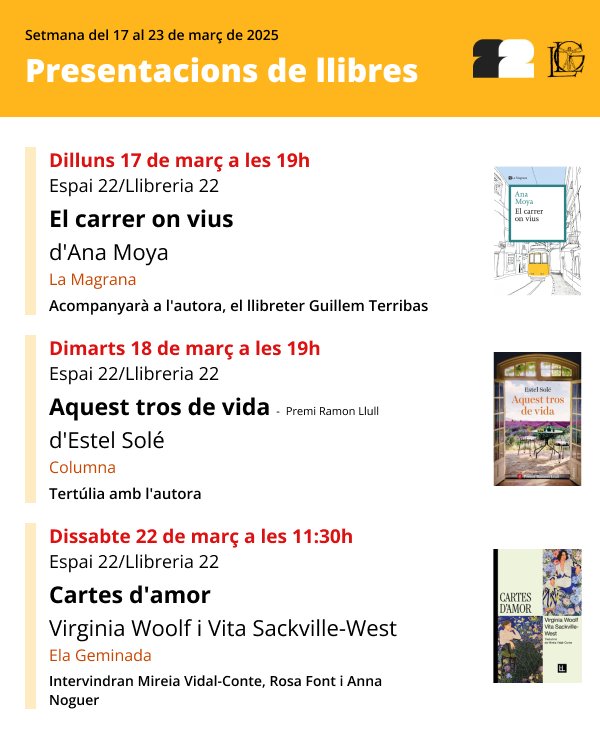 LLIBRERIA 22 (@llibreria22) on Twitter photo 