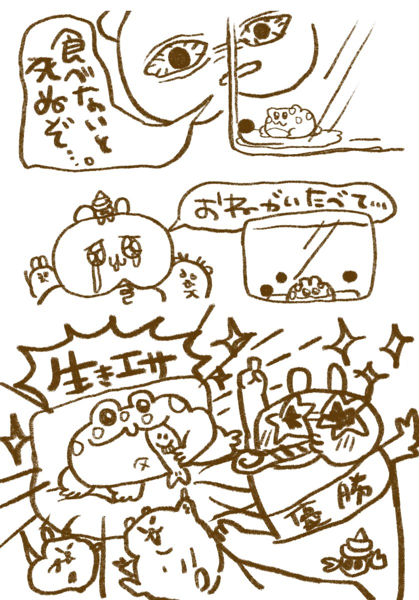 まるしぼり全然餌食べなくてたくさん教えてもらってメダカぶち込んで暗くしておいたらメダカ消えてた!!!!!嬉しすぎるありがとう😭食べてくれて!!!!!沢山相談乗ってくれた方やお友達ありがとう😭🫶LOVE