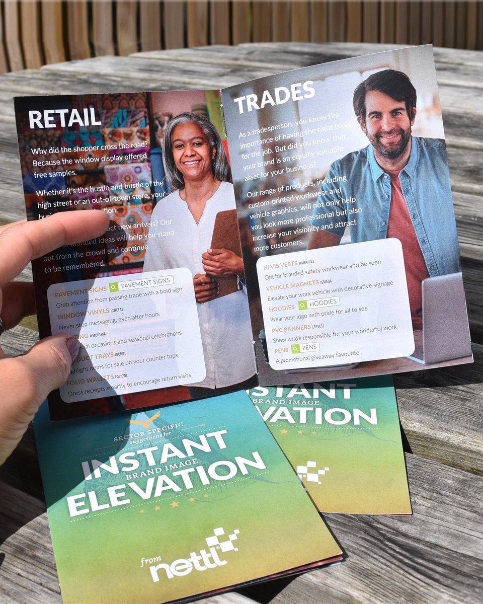 facemediagroup's tweet image. Booklets don't have to be big to have big impact. 

The compact nature of these A6 booklets make them ideal to use as exhibition take-aways and marketing brochures.

250 A6 booklets now from £135

#Nettl #Marketing #Booklets