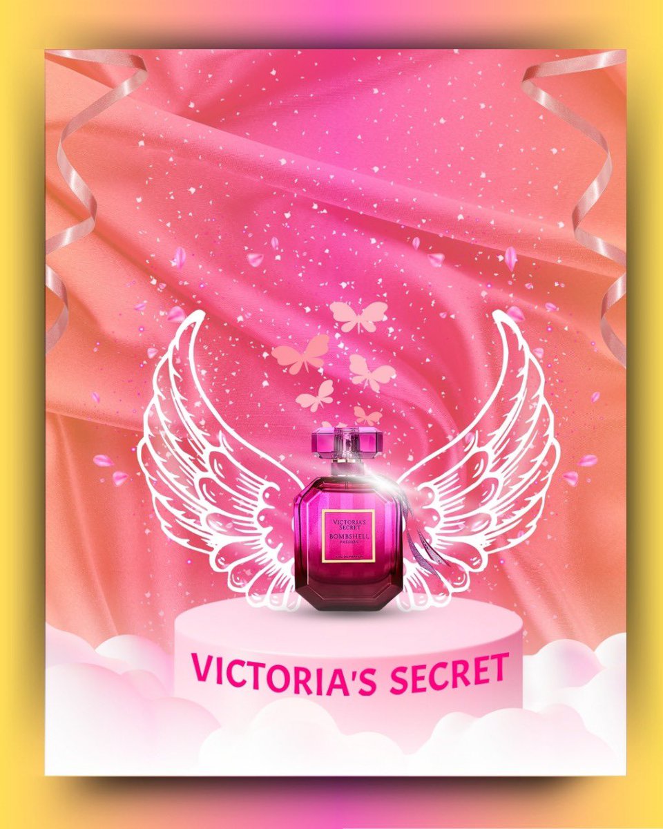 AsbeEdits's tweet photo. "Smell like a dream with Victoria's Secret perfume!" #victoriassecret #graphicdesign #asbe https://t.co/zQrBX2KzgN