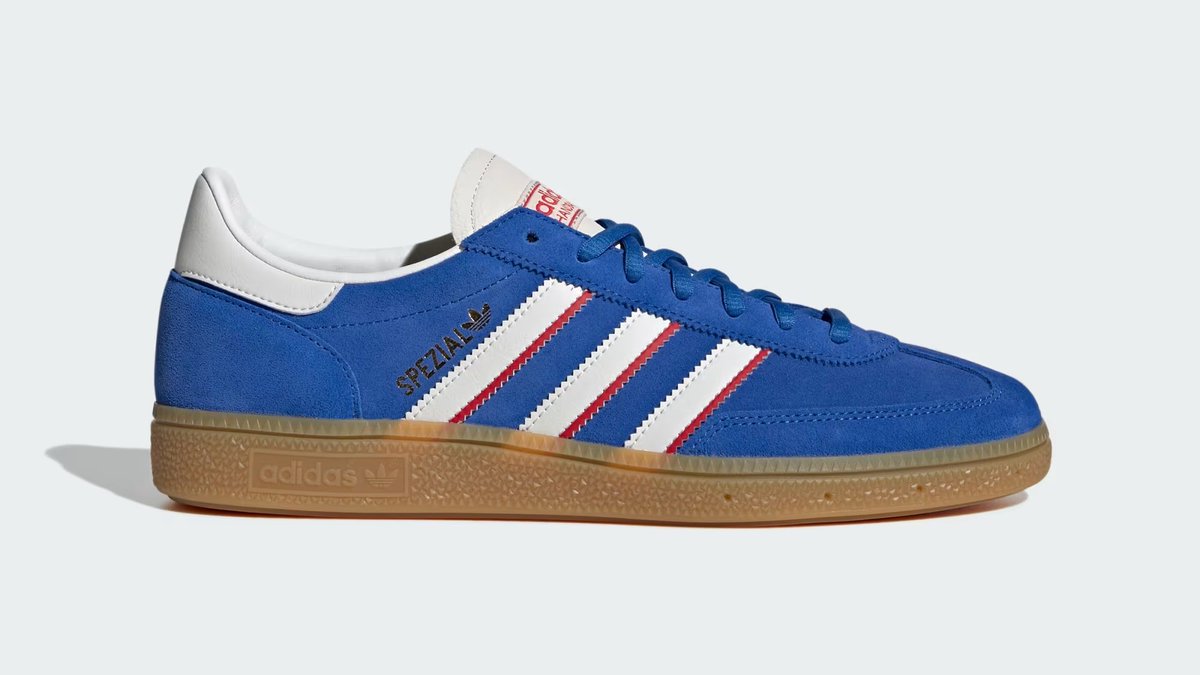 SneakerVisionz's tweet photo. Ad: $77 w/code: SPORT
adidas Handball Spezial 'Blue Better Scarlet'

Shop: https://t.co/0xsmKzsd66 https://t.co/zmLrUOjNhG