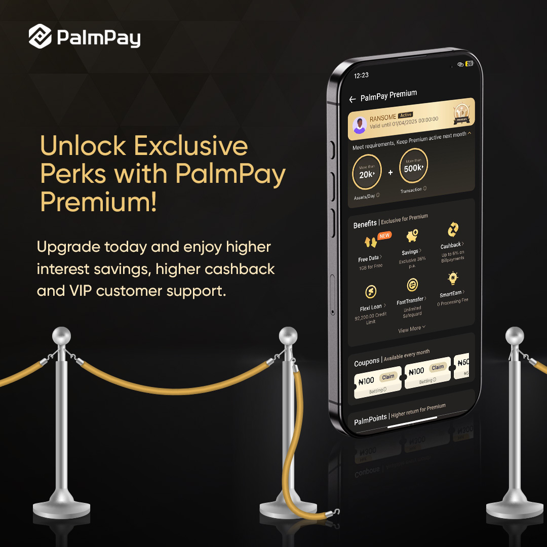 PalmPay Nigeria tweet media