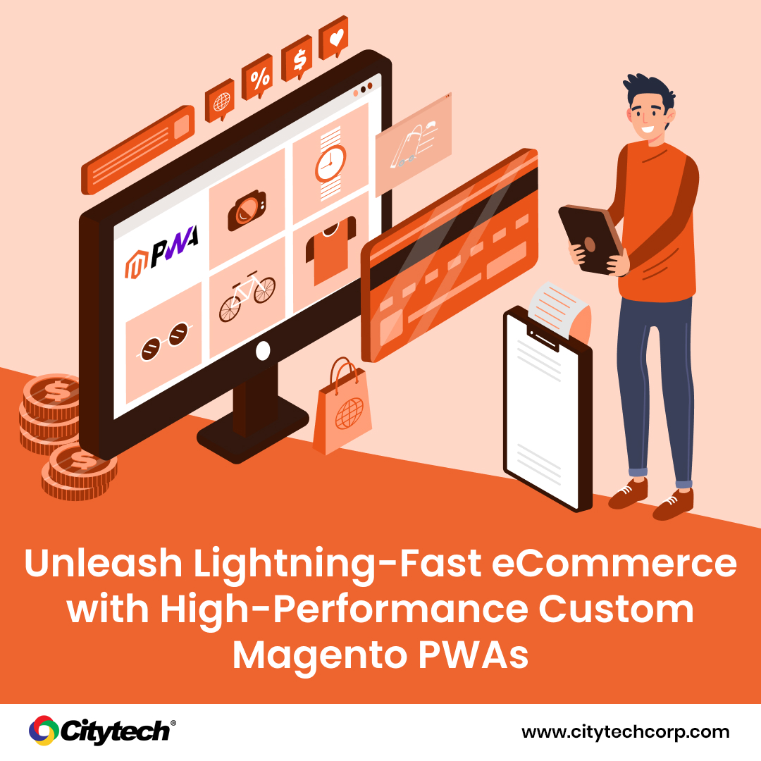 citytechsoft's tweet image. @citytechsoft's Magento #PWADevelopment harnesses cutting-edge #webframeworks to transform your online store into a high-performance, #mobilefirst experience. It improves page load speed and #scalability for better #UserEngagement and #conversionrates.
citytechcorp.com/contact-us/