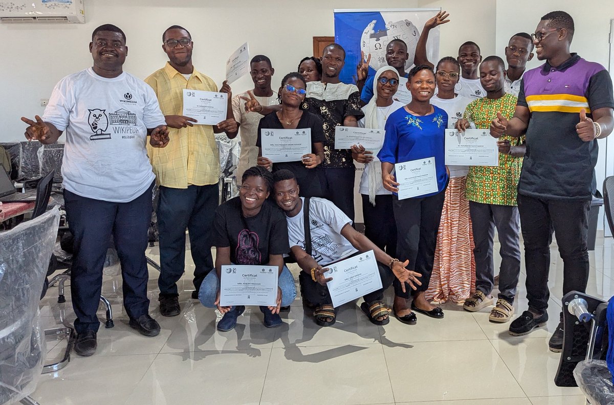 Wikimedia Togo tweet media