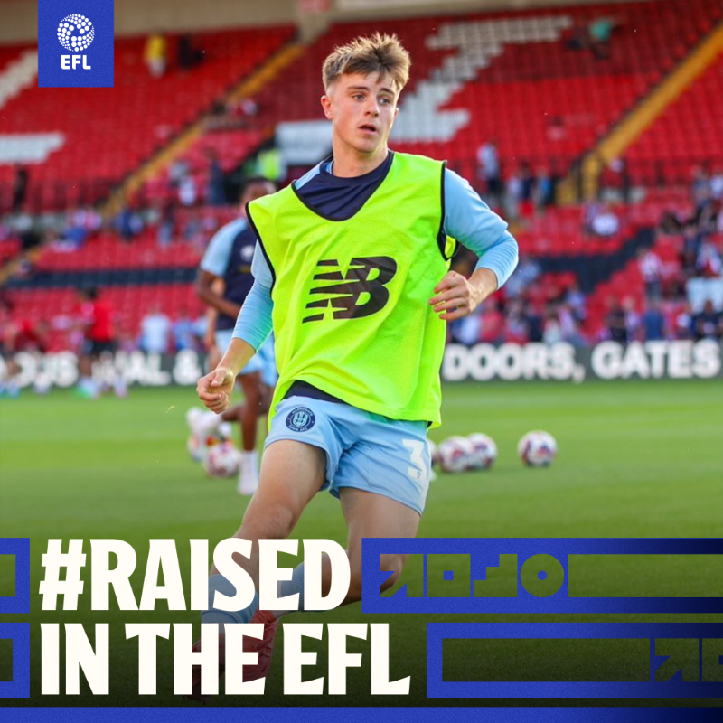 HarrogateTown's tweet photo. It's #YouthDevelopmentWeek 🙌

The 2024/25 campaign has seen U18s duo Oli Robinson and Jack Bray make their competitive debuts 👏

#RaisedInTheEFL