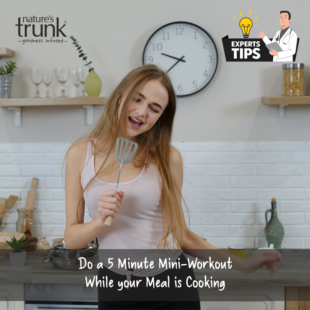 Natures_Trunk's tweet image. 💡 Expert Tips

Make the most of your time by fitting in a 5-minute mini-workout while your meal is cooking! 💪⏳

#MiniWorkout #StayActive #FitWhileYouCook #HealthyHabits #StayActive #ProductivityBoost #KeepItExciting #experttips #smallbreak #StressRelief #healthylifestyle