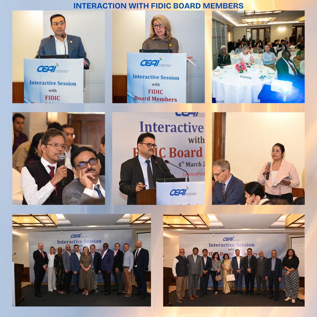 The FIDIC Board’s interaction with India’s premier clients, along with CEAI members, was a great success and well-received by all. This engagement is a key step toward strengthening the FIDIC GCC for sustainable infrastructure and fostering a skilled workforce.
#FIDIC #CEAI