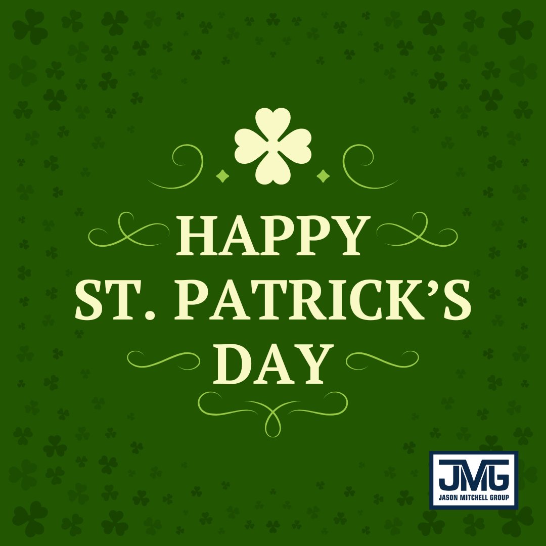 ThomasCaseyWCM's tweet photo. Happy St. Patrick's Day! May the luck of the Irish be with you today and always. Sláinte!  #StPatricksDay #WearGreenToday ☘️ https://t.co/ezGhICcaMk