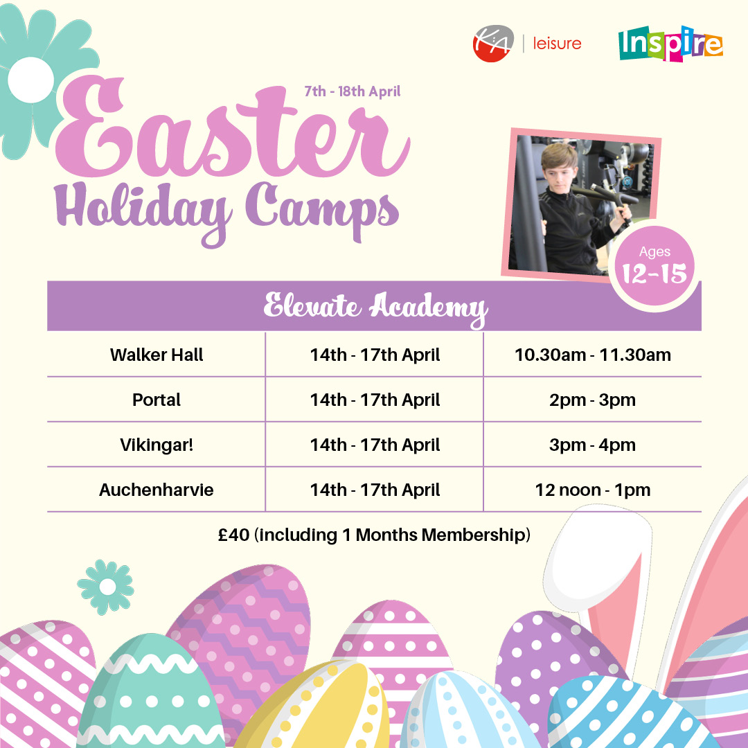 Elevate Academy provides 12-15 yr olds with an intro to the Gym environment.

Sessions educate young people on how to exercise safely &amp; effectively✨ 

Book NOW for sessions in the Easter break kaleisure.courseprogress.co.uk/onlinejoining/…
#gym #workout