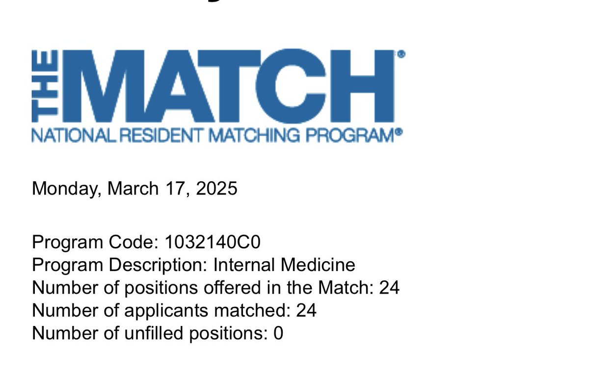 Mary Hedges, MD (@maryhedgesmd) on Twitter photo We can’t wait to find out on Friday who will be joining us! #match2025 <a href="/MayoFL_IMRES/">Mayo Clinic Internal Medicine Residency - Florida</a> We can’t wait to find out on Friday who will be joining us! #match2025 <a href="/MayoFL_IMRES/">Mayo Clinic Internal Medicine Residency - Florida</a>