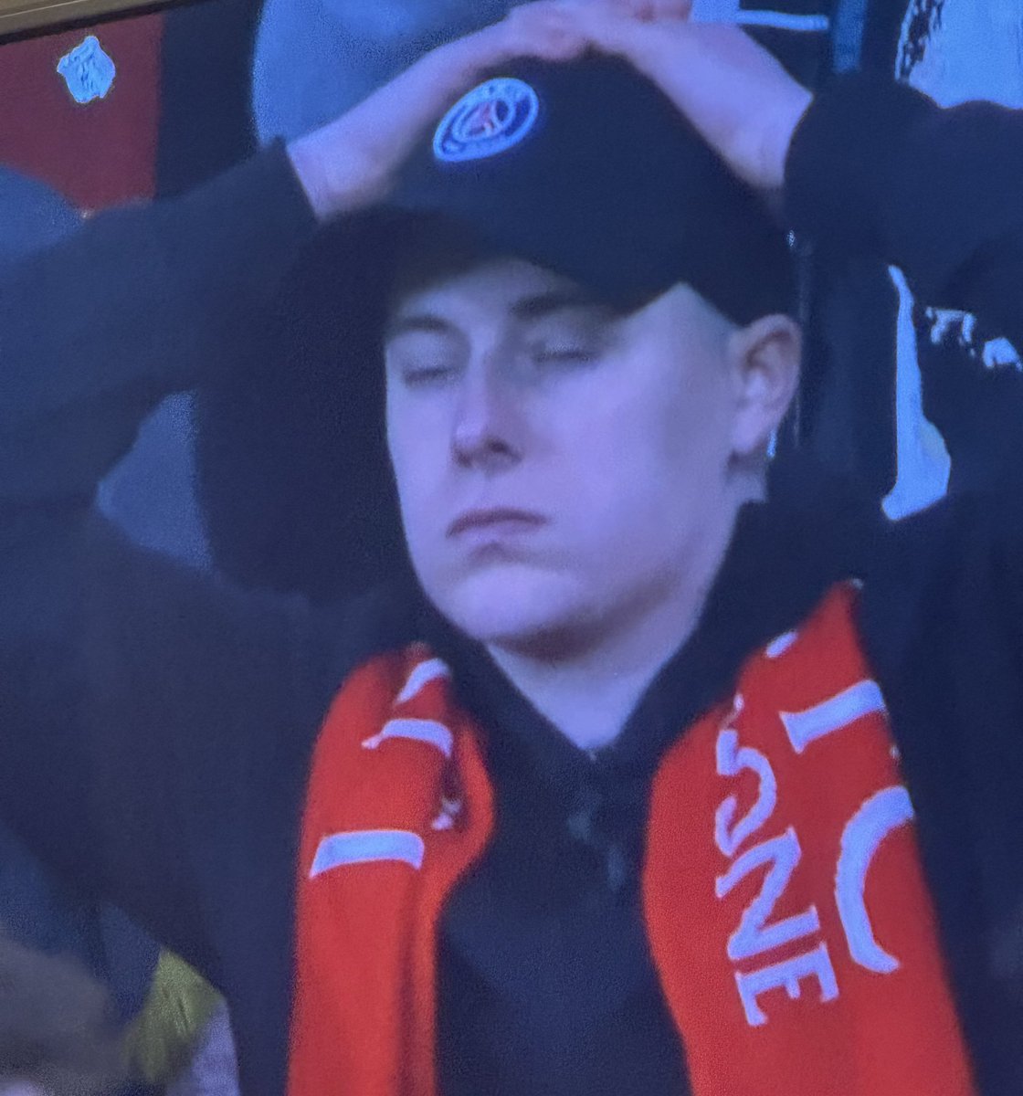 johnynijin's tweet image. This looks no good. PSG started commenting too. How he can?😠🥹
#LIVNEW #Wembley