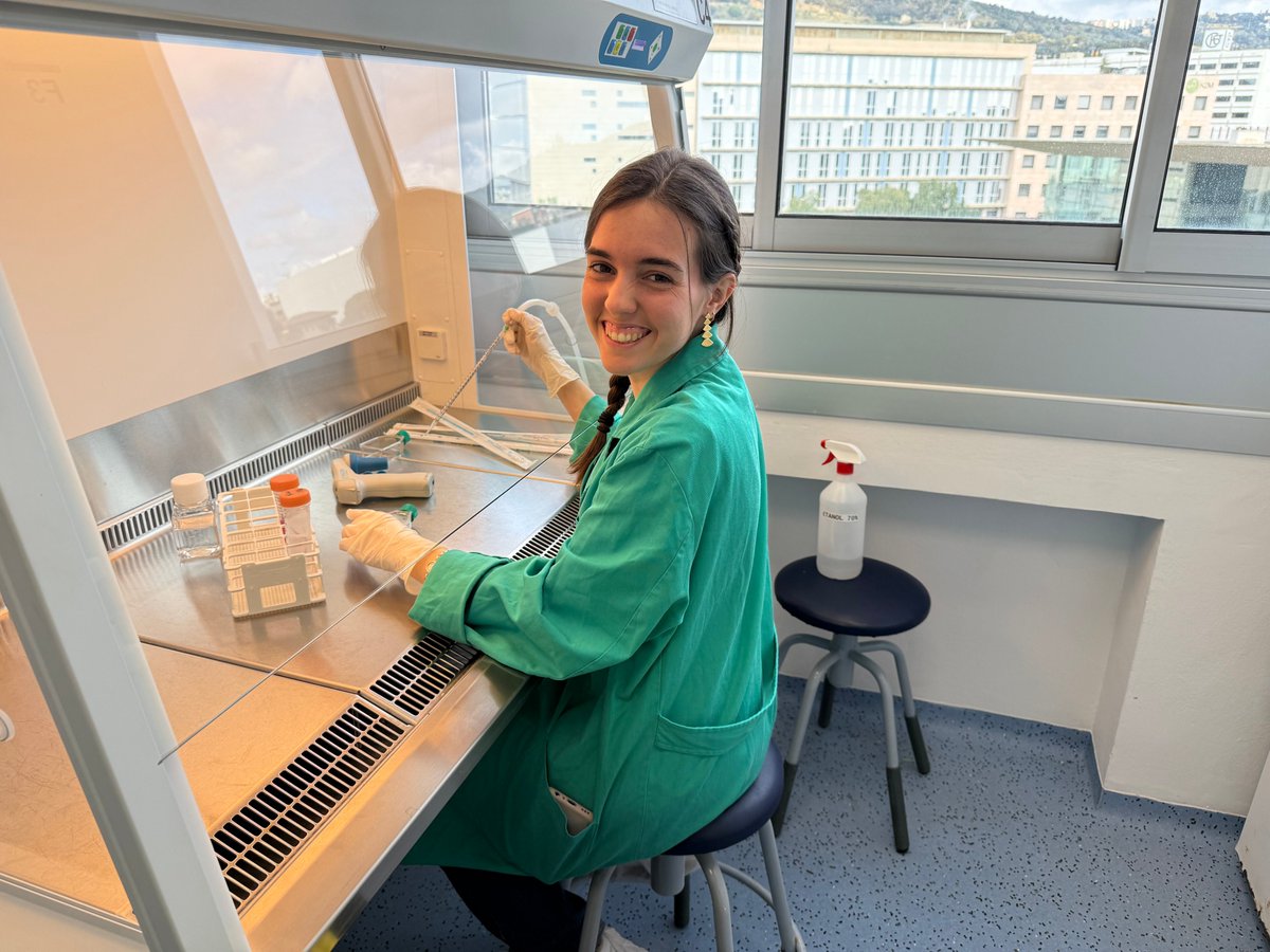 Laia Josa Culleré (@laiajc) on Twitter photo Welcome, Marta Torrubiano! Marta is our first PhD student <a href="/IQAC_CSIC/">Institute for Advanced Chemistry of Catalonia</a>, and with her, we officially start our ERC-StG project SeleCStem from <a href="/ERC_Research/">European Research Council (ERC)</a>. She will develop drug systems that selectively accumulate inside breast cancer stem cells.
#CancerResearch #MedChem Welcome, Marta Torrubiano! Marta is our first PhD student <a href="/IQAC_CSIC/">Institute for Advanced Chemistry of Catalonia</a>, and with her, we officially start our ERC-StG project SeleCStem from <a href="/ERC_Research/">European Research Council (ERC)</a>. She will develop drug systems that selectively accumulate inside breast cancer stem cells.
#CancerResearch #MedChem