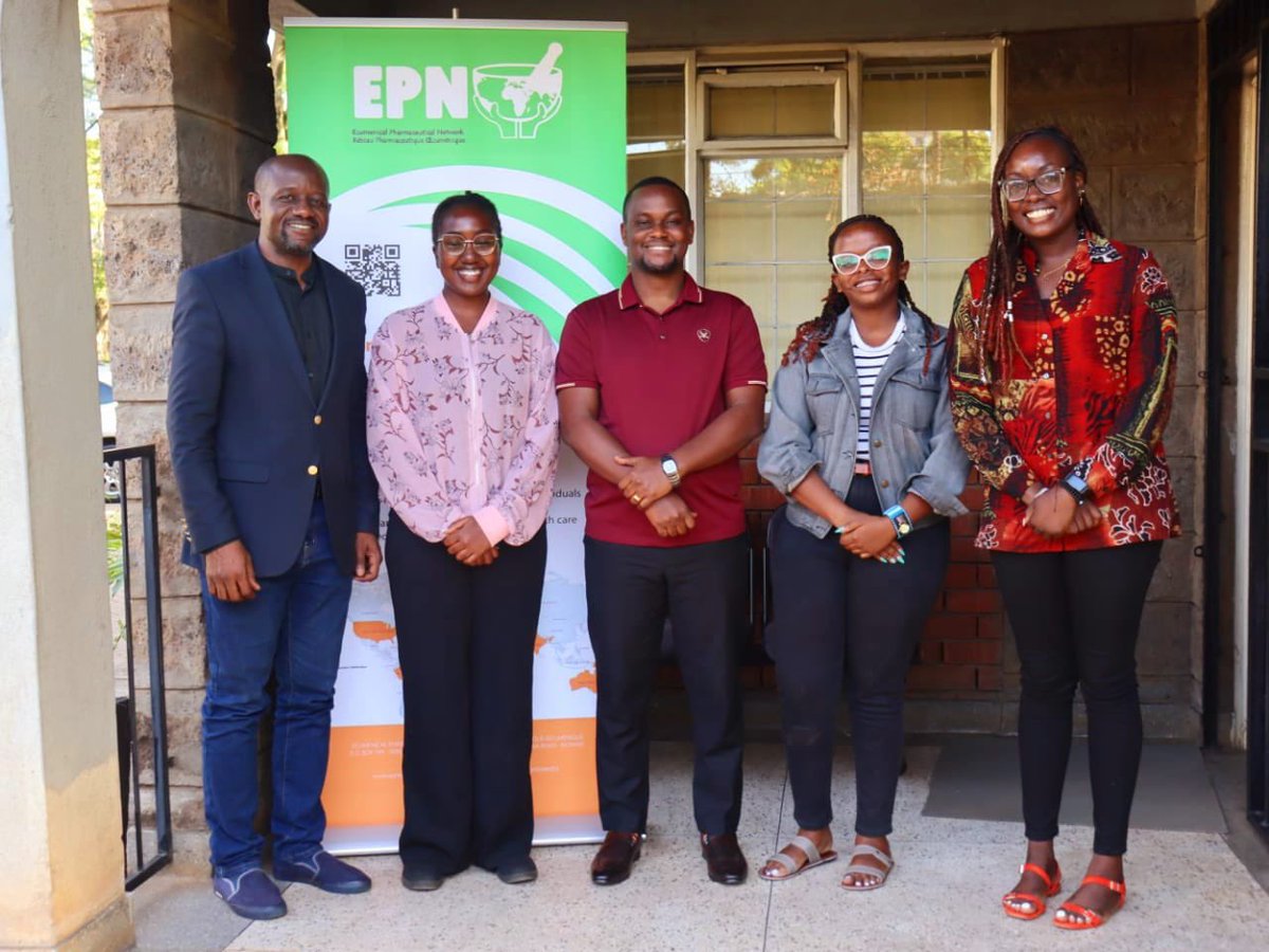 Last week, we had the privilege of making a courtesy visit to the Ecumenical Pharmaceutical Network (EPN) in Nairobi.

Our discussions focused on leveraging community engagement, capacity building, and policy advocacy to address AMR. By working together through a meaningful