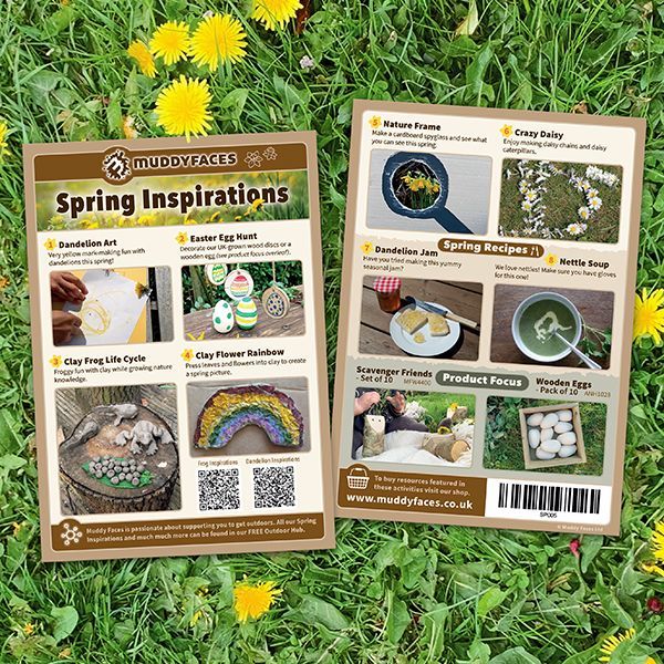 Muddyfaces's tweet photo. 💛 🌼 To celebrate the spring equinox this Thursday we are adding our 'Spring Inspirations' activity card to add as a FREEBIE at the checkout - don't forget to add one to your order! 💛 🌼
#muddyfaces #springactivities #natureactivities #earlyyearsactivities https://t.co/Udu06UQUU3