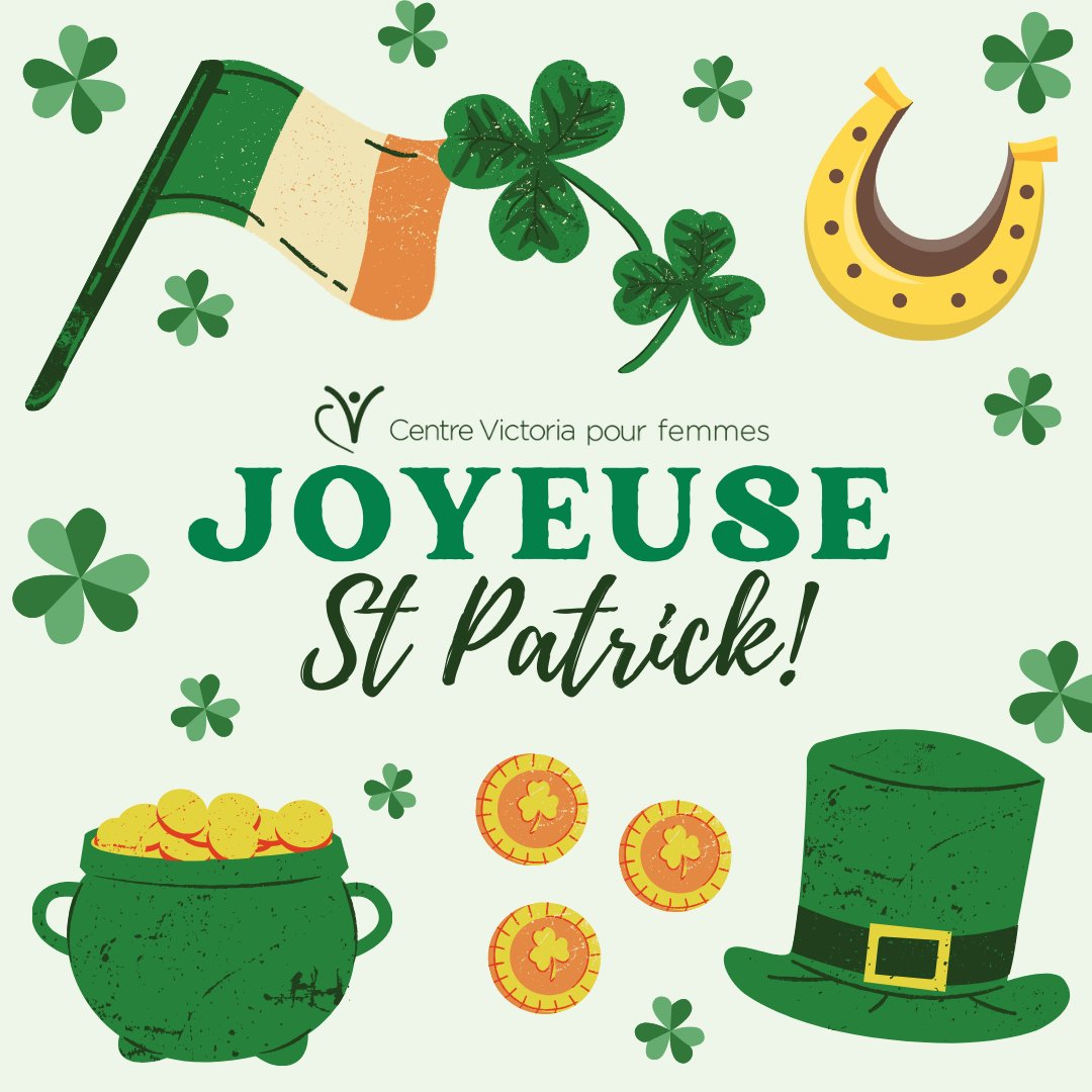 Joyeuse Saint-Patrick à toutes! 🍀🎉 

Un rappel essentiel pour cette fête : L'état de consommation est toujours à vérifier pour un consentement libre &amp; éclairé. Peu importe la quantité d'alcool consommée, tu as toujours le droit de dire "NON". 🌈🍀💚