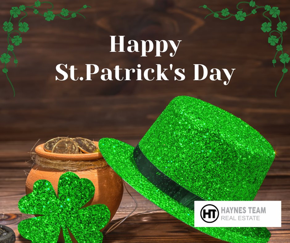realtor_haynes's tweet image. 🍀 Happy St. Patrick's Day, Charleston! 

May your day be filled with luck, laughter, and maybe even a new home! 🏡✨ 

#StPatricksDay #LuckyHome #CharlestonRealEstate