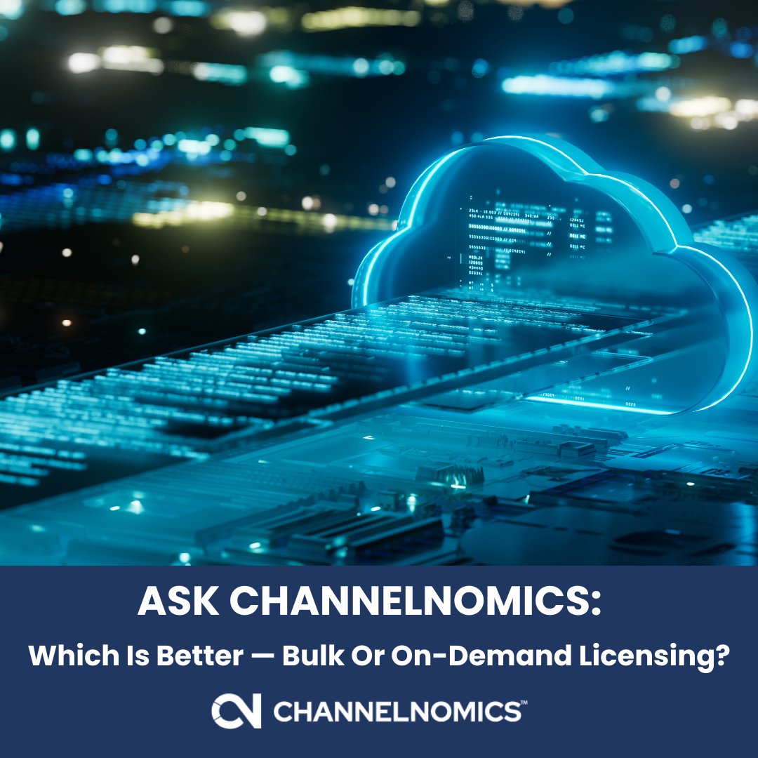 Channelnomics's tweet image. Bulk or on-demand licensing? Each has its pros and cons depending on your business model and market. At Channelnomics, we break down the key differences to help vendors make the best choice. 
#MSPs #Licensing #ChannelPrograms