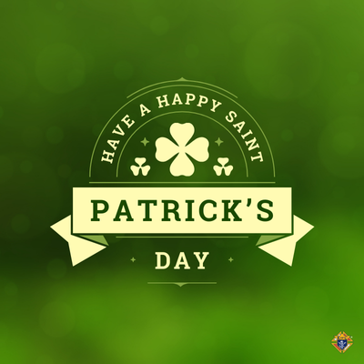KofC's tweet photo. As Catholic men, we are called to boldly live our faith, just as St. Patrick did. Whether in our families, parishes, or communities, we can be witnesses of Christ’s love in all that we do. 

🍀 How can you follow St. Patrick’s example today? Let us know in the comments! https://t.co/NKO5Uh1tMt