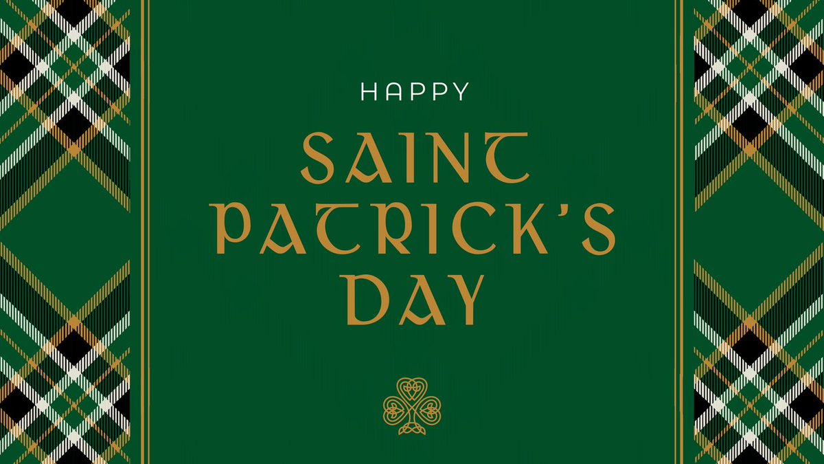 RichardOParis's tweet photo. Happy Saint Patrick's Day! May the luck of the Irish be with you today and always. https://t.co/KbVYa9NIZv