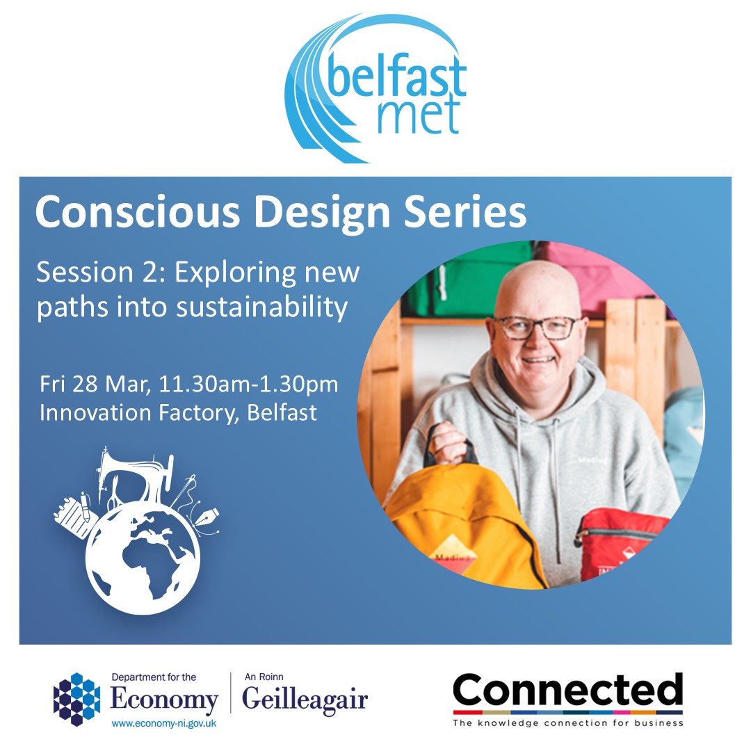 e3_belfastmet's tweet image. 🔑 Get inspired by keynote speakers like Dave Linton (MadLug), Jack Kane (Wak-O), &amp;amp; Hannah McIlroy (Cooneen Group) at our Conscious Design Series session on 28th March  2025. 

Sign up now!👉 ow.ly/imvc50VcE17

 #EcoFriendlyDesign #SustainableBusiness #BelfastEvents"