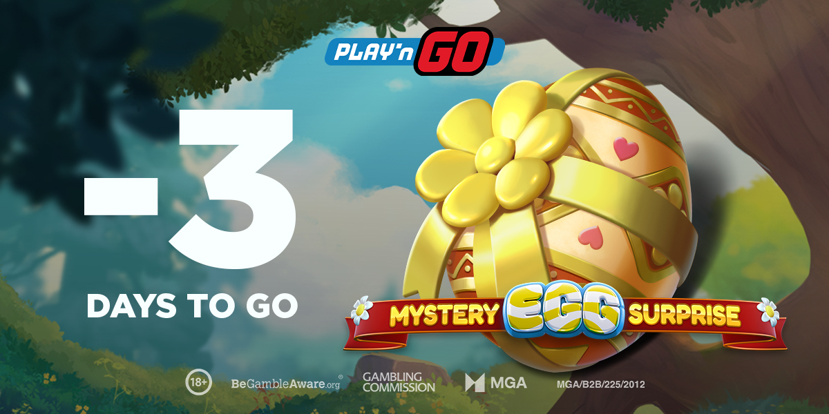 ThePlayngo's tweet photo. Fancy an Easter surprise? Well then, grab your baskets and prepare for a reel treat! Mystery Egg Surprise is coming soon! 🎉 

In the meantime, take a look at some of our best Easter-themed slots, right here 👉 https://t.co/s4i9KTRquV 

#EasterSlots #EasterSlotGames #PlaynGO https://t.co/tn60PO1qaF