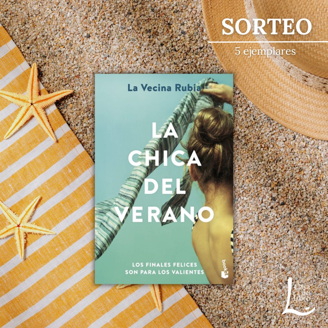 Casa del Libro (@casadellibro) on Twitter photo 👒 SORTEO 👒
Tenemos 5 ejemplares de "La chica del verano", de <a href="/lavecinarubia/">La Vecina Rubia</a>. ¿Quieres hacerte con uno?
✅ Síguenos
🔁 RT
🗨️ ¿Cuál es tu estación del año favorita?
🥳Ganadores el 25/03
BBLL: ow.ly/bUoc50ViXH4 👒 SORTEO 👒
Tenemos 5 ejemplares de "La chica del verano", de <a href="/lavecinarubia/">La Vecina Rubia</a>. ¿Quieres hacerte con uno?
✅ Síguenos
🔁 RT
🗨️ ¿Cuál es tu estación del año favorita?
🥳Ganadores el 25/03
BBLL: ow.ly/bUoc50ViXH4