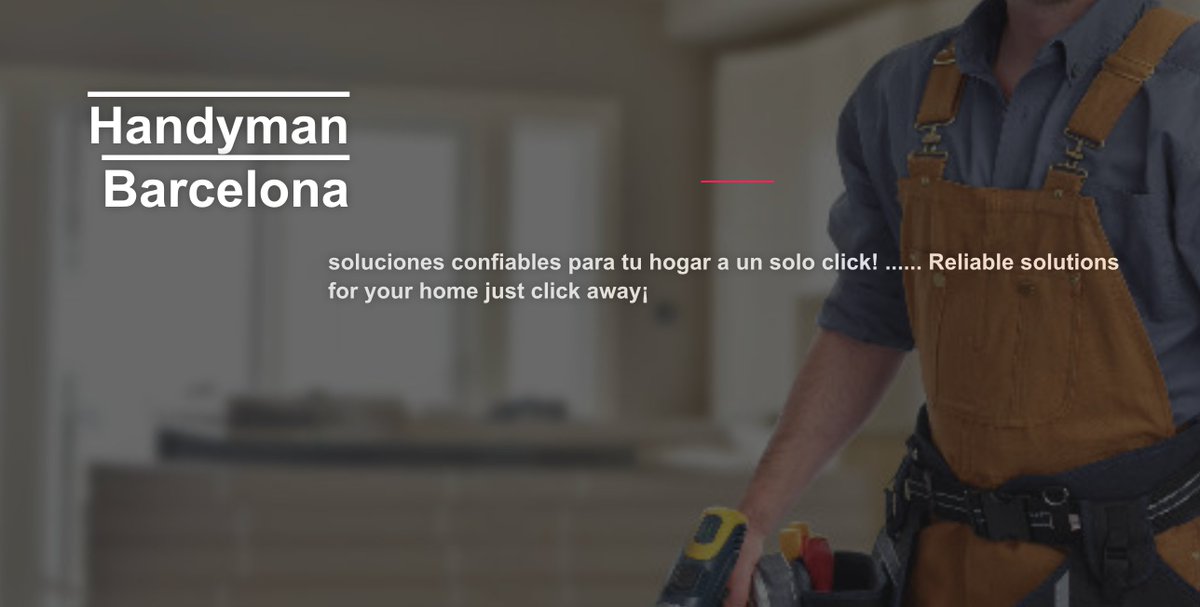 Handyman Barcelona tweet media