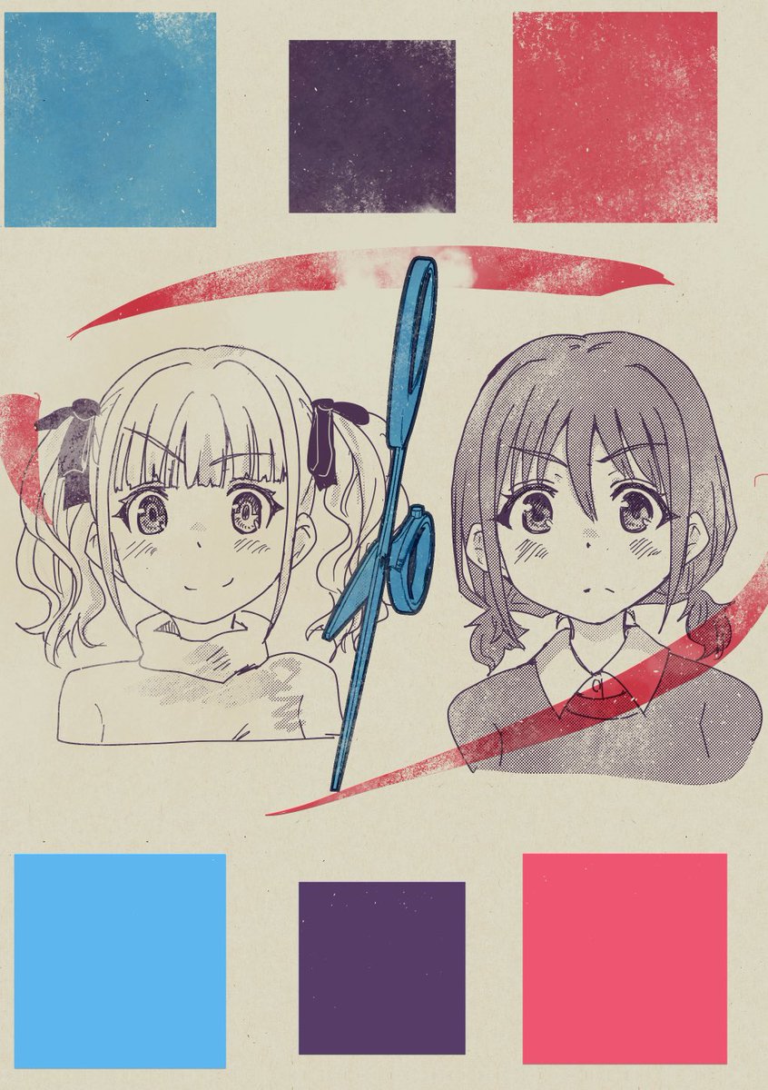 今出せるガルクラ画像が検証用のこれしかないのでさよひな修羅場が終わったらガルクラの絵を描きます。、