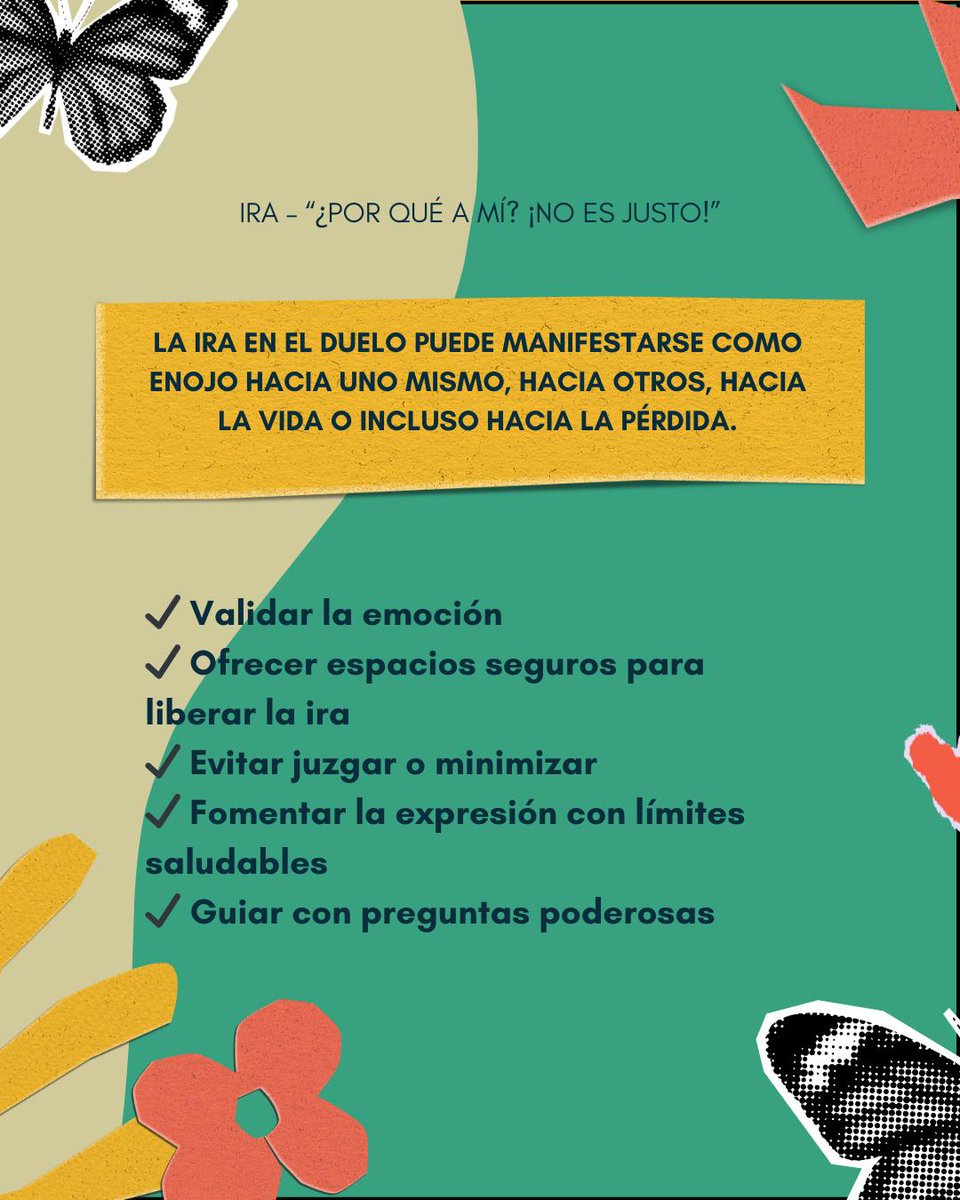 EscCoaching's tweet photo. Cada persona vive su duelo de manera única, por lo que no hay una fórmula única, pero sí herramientas que pueden marcar la diferencia. #gestiónemocional #duelo #ira #griefcoaching https://t.co/EFzUavOGjQ