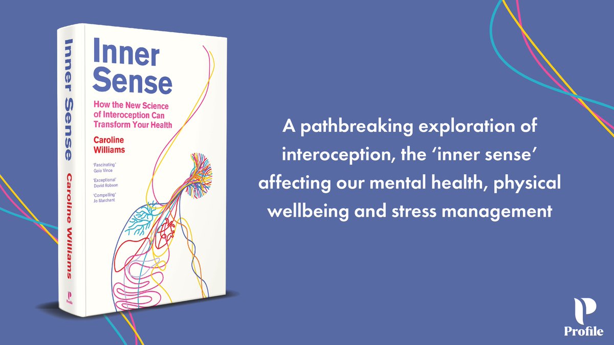 Profile Books (@profilebooks) on Twitter photo #InnerSense by Caroline Williams is out now ✨
'Each chapter left me in awe' David Robson
'A practical guide to transforming your physical and mental health' Monty Lyman
'Science writing at its absolute best' Guy Claxton
profilebooks.com/work/inner-sen… <a href="/ScienceCaroline/">Caroline Williams</a> #InnerSense by Caroline Williams is out now ✨
'Each chapter left me in awe' David Robson
'A practical guide to transforming your physical and mental health' Monty Lyman
'Science writing at its absolute best' Guy Claxton
profilebooks.com/work/inner-sen… <a href="/ScienceCaroline/">Caroline Williams</a>