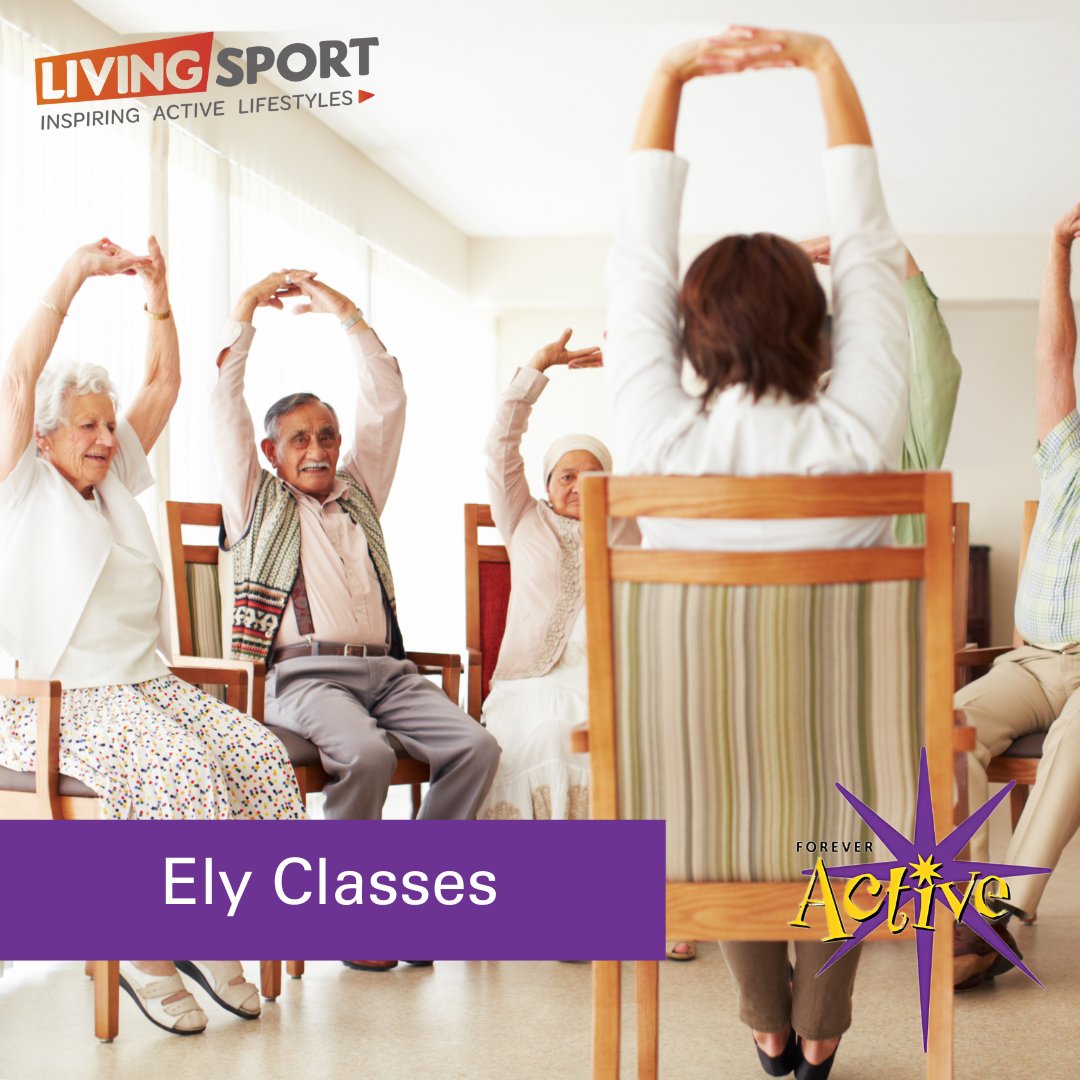 Stay Forever Active in Ely! 🌟

Improve strength, balance &amp; mobility with expert led sessions.

📍 Ely Library and The Paradise Centre
💰 £6 per session - First class FREE!
📆 Wednesdays and Thursdays

Book now: loom.ly/9VeQEjY

#ForeverActive #MoveMore #FeelStronger