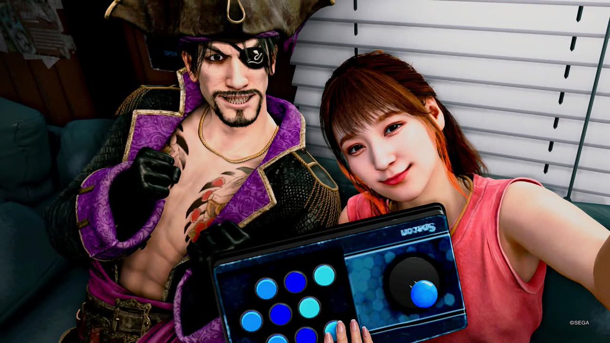 drealdy's tweet photo. #platinum #pirateyakuza #rggstudio #goromajima https://t.co/6wlAEob5Dk