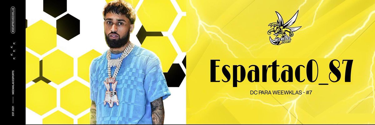 Weewklas eSports | Clubes Pro (@weewklas) on Twitter photo #FICHAJE
🚨PRESENTAMOS NUEVO JUGADOR🚨
Hacemos oficial✍️ el fichaje🐝 de <a href="/ESPARTAAC0__87/">ESPARTAAC0__87</a>
Un DELANTERO 🎯 y q pedazo de DELANTERO, con mucho gol ⚽️ y mucho juego 🧙♂️
Un ANIMAL de este juego , un lujo tenerte con nosotros
Bienvenido a tu casa🏠🖤💛🐝
#GOWK #TodosSomosWeewklas #FICHAJE
🚨PRESENTAMOS NUEVO JUGADOR🚨
Hacemos oficial✍️ el fichaje🐝 de <a href="/ESPARTAAC0__87/">ESPARTAAC0__87</a>
Un DELANTERO 🎯 y q pedazo de DELANTERO, con mucho gol ⚽️ y mucho juego 🧙♂️
Un ANIMAL de este juego , un lujo tenerte con nosotros
Bienvenido a tu casa🏠🖤💛🐝
#GOWK #TodosSomosWeewklas