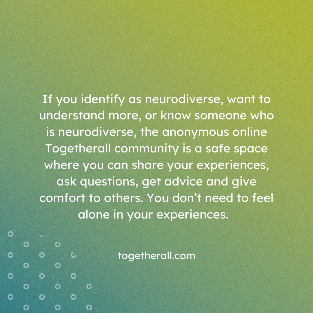 ✨ We all experience and interact with the world in a way that makes sense to us. #Neurodiversity highlights the idea that there’s no one right way to think, learn, behave or feel.

🔗 Read more at bit.ly/43kst8X