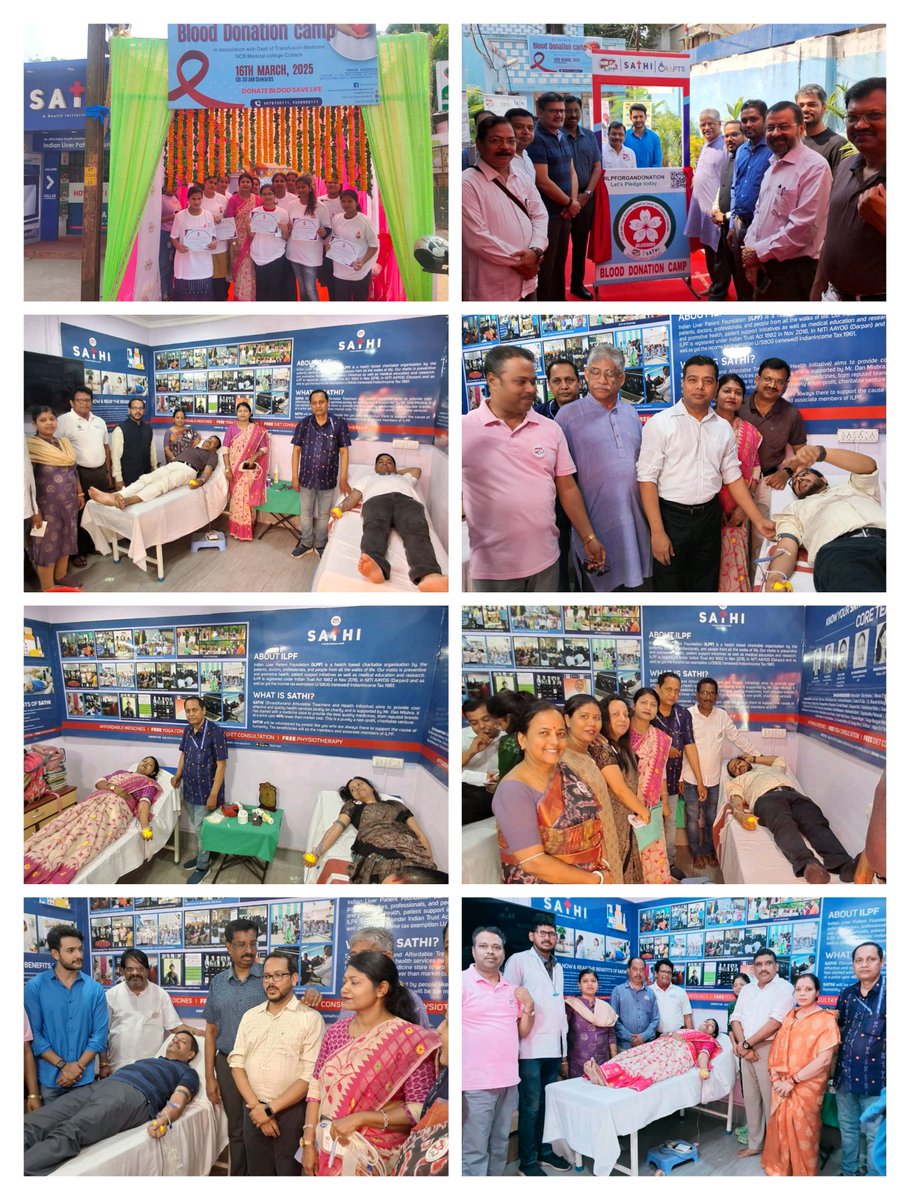 transmedscb's tweet photo. We extend our sincere thanks to all donors of  #ILPF &amp; #SATHI,Bhubaneswar for organizing a successful blood donation drive at #Unit-9,#Bhubaneswar. Collecting 52 vital blood units is a true reflection of compassion. Each drop symbolizes hope for those patient in need. https://t.co/CqjPM8Qm9C