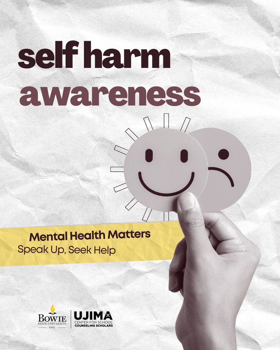 bowiestateujima's tweet photo. You are not alone—and you don’t have to go through this alone. 💙 

💬 If you need to talk, we're here. 

You are valued. You are important. You matter. 💙 https://t.co/C60IWhGfaH