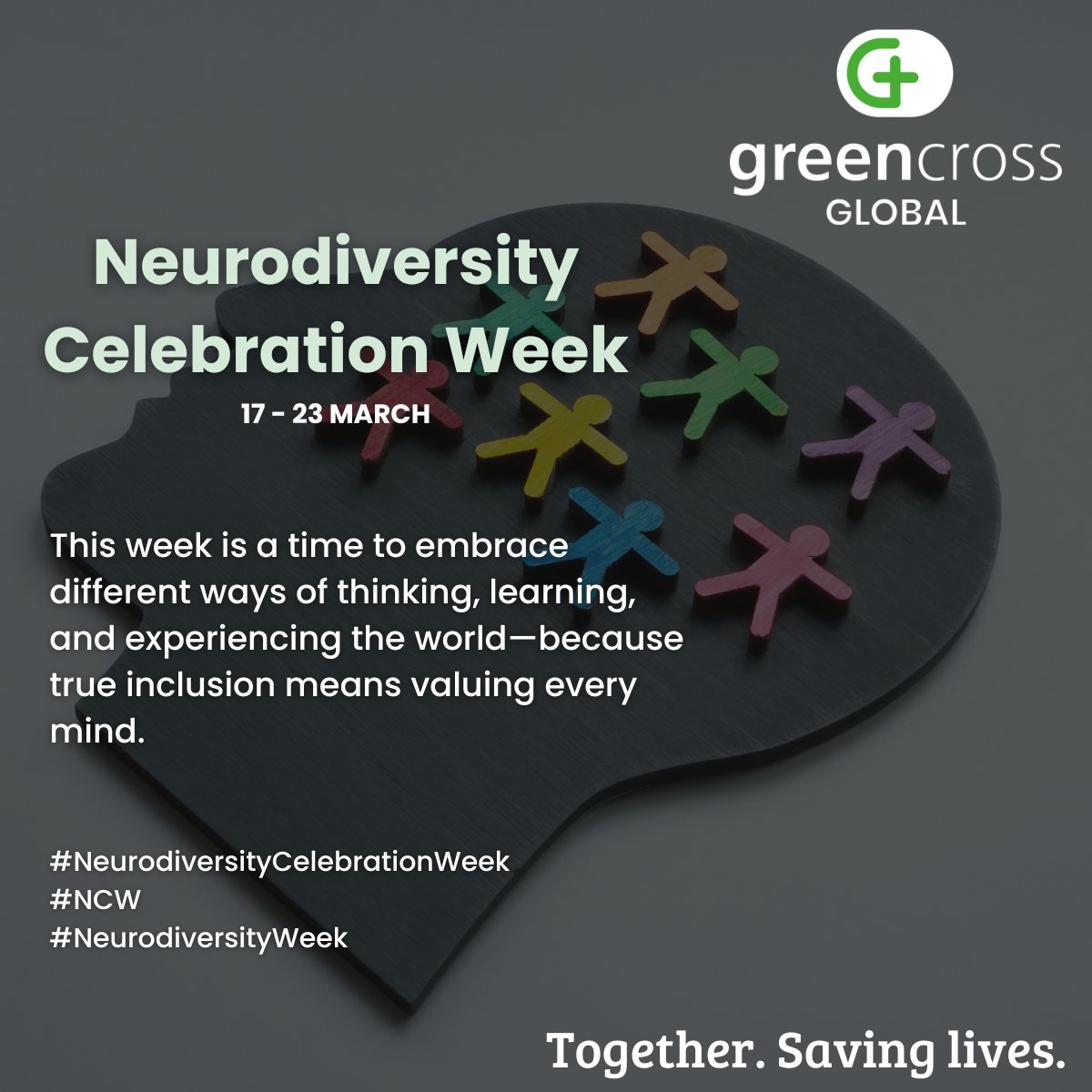 #NeurodiversityCelebrationWeek ♾️💚

A reminder that different ways of thinking &amp; learning make us stronger! 💡  

Why does it matter?  
🟢 Raises awareness  
🟢 Challenges stereotypes  
🟢 Encourages inclusion  

#Inclusion is for every day—small changes make a big impact!