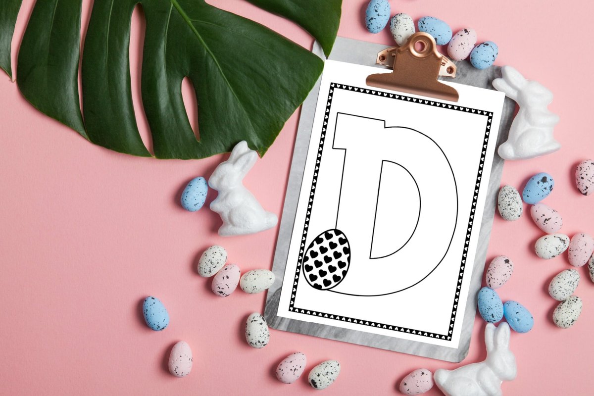 Looking for a fun and educational activity for your kiddos? These Easter Egg and Alphabet Coloring Pages are fun to color and great for learning ABCs.  funhappyhome.com/easter-egg-alp…  #coloringpages #freeprintables #printables #kidscoloringpages #easter