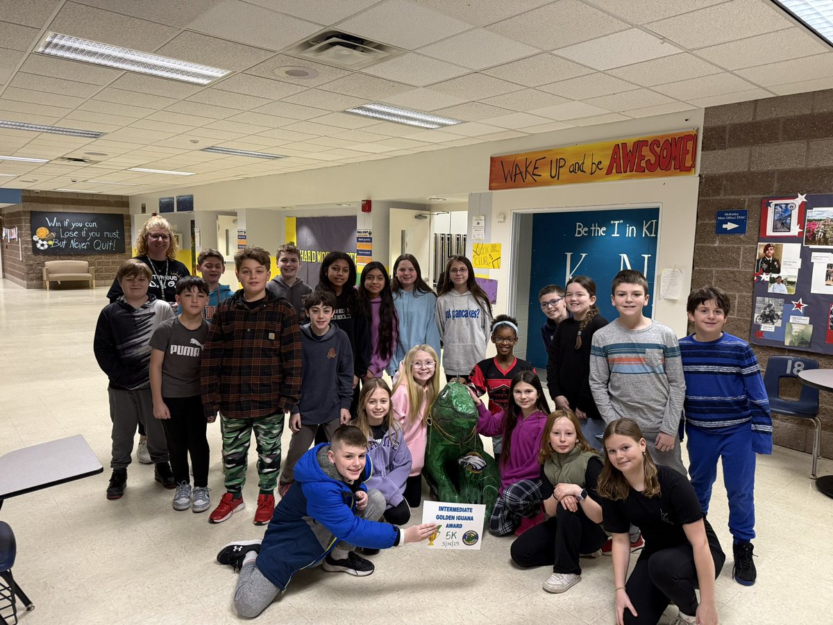 Congratulations class of the week!  Mrs. Golderer and 5K!  <a href="/StaffordTwpEd/">Stafford Schools</a> <a href="/Stafford_INT/">Hope Zaun</a>