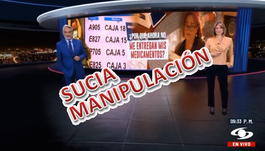 juliomario55555's tweet photo. Atención!! @SeptimoDiaTV hace una sucia manipulación de la información!!
No muestran como las EP$ y el sistema de Salud se roban el dinero que reciben puntualmente del Gobierno y están atentando contra las vidas de los colombianos, Utilizan suciamente el dolor de los usuarios, hacen preguntas a los evidentes opositores a las Reformas y ni siquiera les preguntan a los verdaderos responsables!!