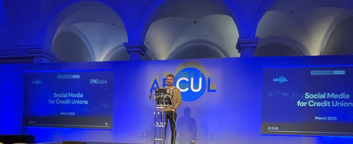 A filled, fantastic weekend at <a href="/ABCULCUs/">ABCUL</a>! 

Social media can feel like a minefield - but it doesn’t have to. It’s the most cost-effective way to promote your credit union, so we hope everyone who took part in Anthony’s session came away ready to put strategy into action. 🎬