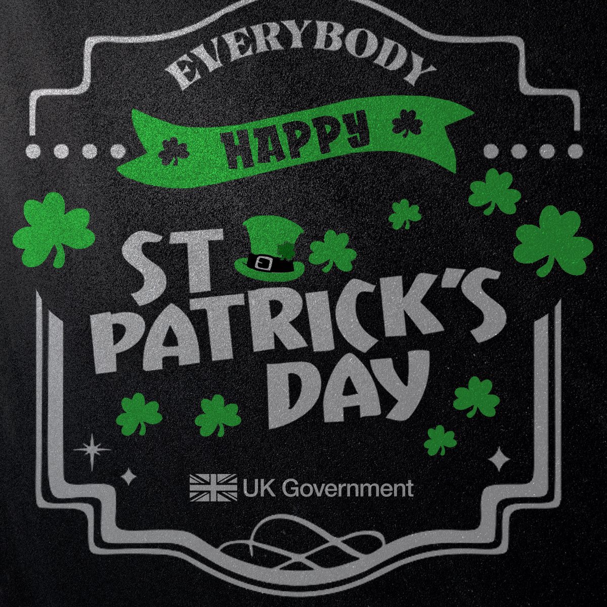 Wishing a happy St Patrick’s Day to everyone celebrating today in Ireland, the UK and around the world. ☘💚
 
#StPatricksDay