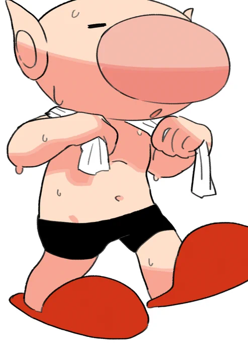 横腹・・・ 