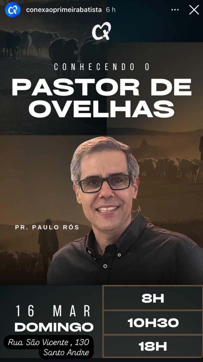 paulormros's tweet photo. CONHECENDO O PASTOR DE OVELHAS I Pr. Paulo Rós https://t.co/SW1nxgMECY via @YouTube https://t.co/XF10ozrXt2