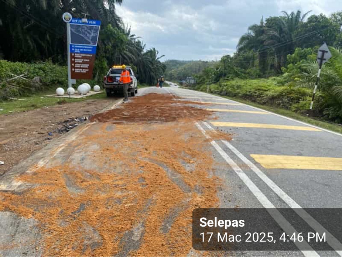 🚧 #teamroadcare 🚧

Kerja-kerja penyelenggaraan kecemasan pembersihan tumpahan minyak akibat kemalangan di FT0235 Seksyen 11.40, Jalan Berchang - Sg Koyan, Daerah Lipis, Pahang Darul Makmur

<a href="/JKRPAHANG/">JKR PAHANG</a> 
<a href="/JKRLIPIS/">JKR LIPIS</a> 
<a href="/Roadcare_HQ/">ROADCARE (M) SDN BHD</a> 
<a href="/Roadcare_Phg/">ROADCARE PAHANG</a> 
<a href="/RcBentong/">Roadcare Bentong & Raub</a>