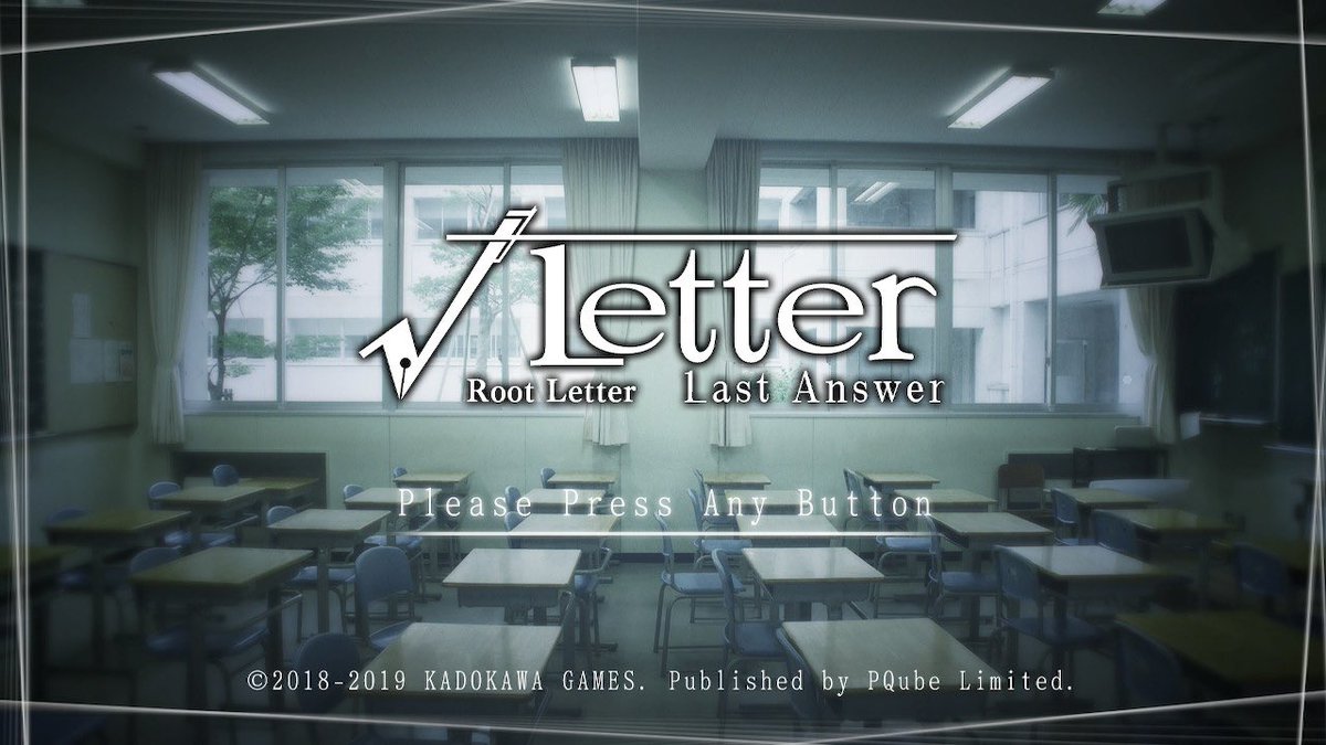 QArlos83's tweet photo. Ahora que estoy en modo relax he aprovechado para rejugar una visual novel que me encantó en su momento: #RootLetter
En ella investigamos a nuestra amiga por correspondencia de la cual no sabemos nada desde hace 15 años y que lo último que nos dijo fue: He matado a alguien. https://t.co/YHWLvazv5r