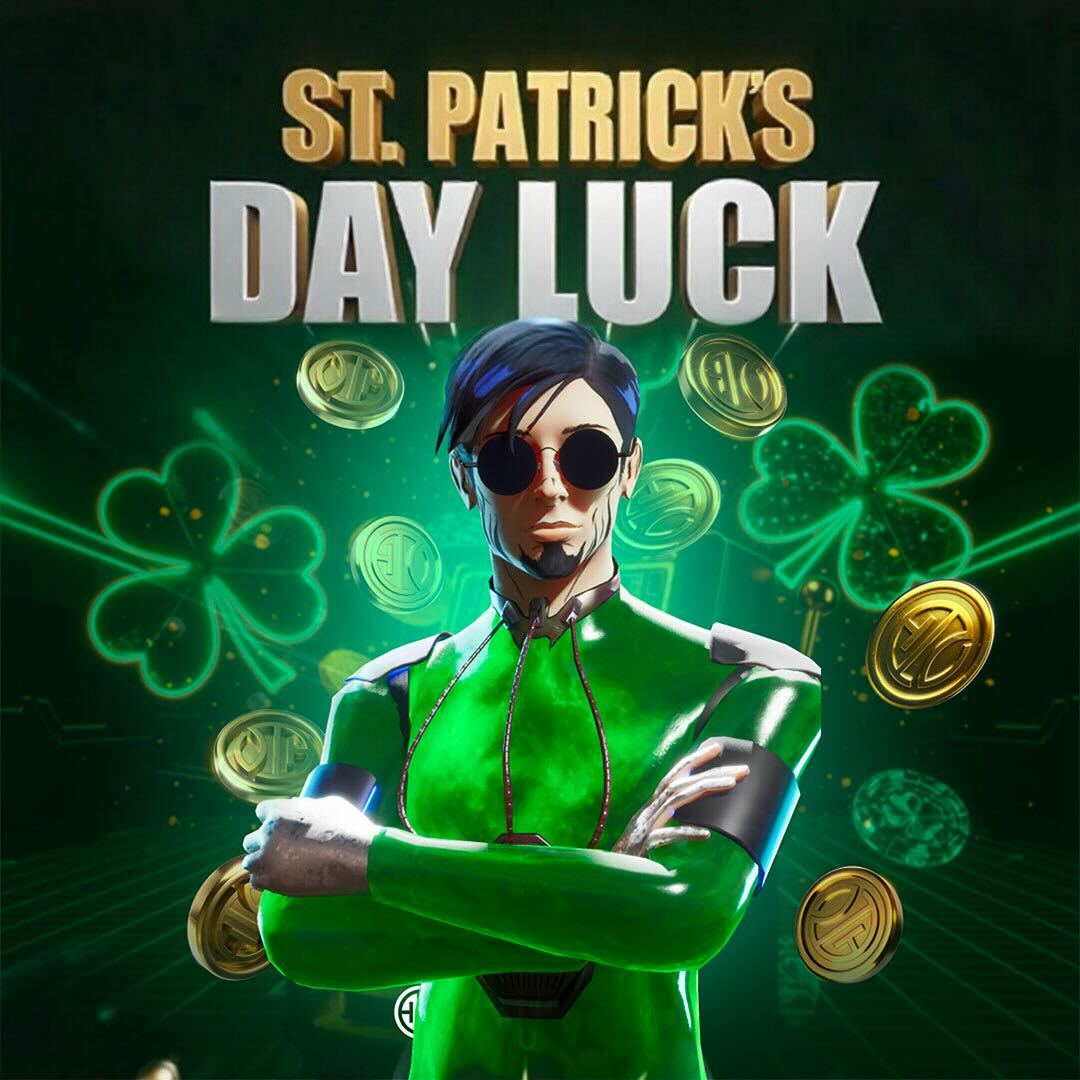 🍀Happy St. Patrick’s Day! 🍀 
Let’s celebrate St. Patrick’s Day together in SACHI where the gold isn’t just at the end of the rainbow! 🌈💰
Join today at 6:30 PM (UTC) to test your luck against <a href="/ViktatorKick/">Viktator</a> 

📍sachi.game -> Early Access