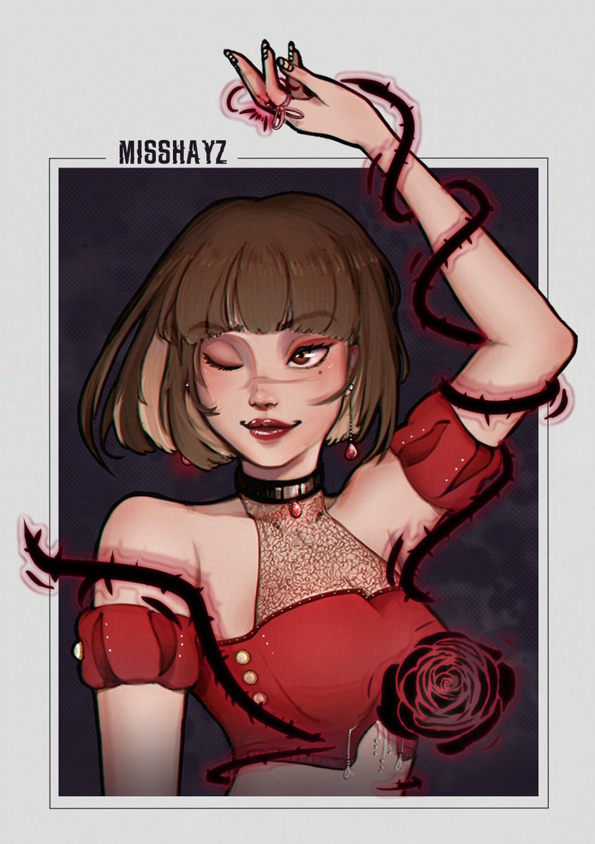 Misshayz_'s tweet photo. REBEKAH🌹 @meieff 
Cómo un personaje puede servir tanto ufff, mi perfecta💋 Si me decían que se iba a convertir en mi pj favorito al principio no me lo hubiese creído pero QUE TÍA, la verdadera niña milagro #ADOME https://t.co/RDgyrLFbSr